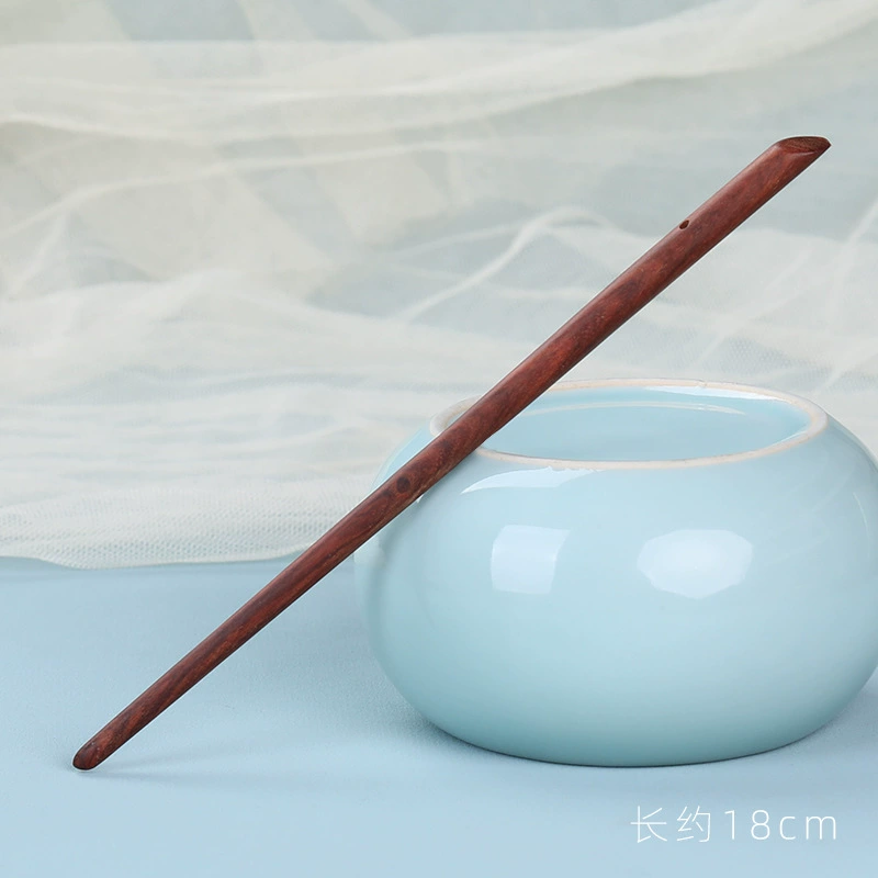 Современная китайская шпилька для волос из сандалового дерева, Hanfu, аксессуар для волос, чаджан, зажим для волос, простой и элегантный дизайн