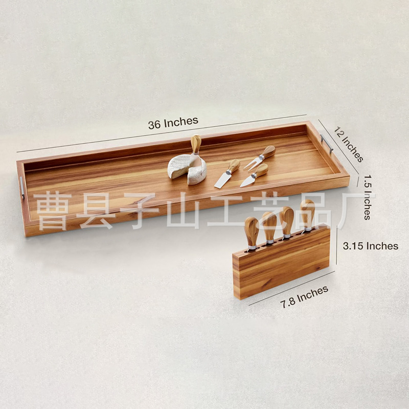 bandeja de madera de gran capacidad sofá de dormitorio bandeja perezosa multifuncional de escritorio miscelánea bandeja de almacenamiento de llaves de jarrón