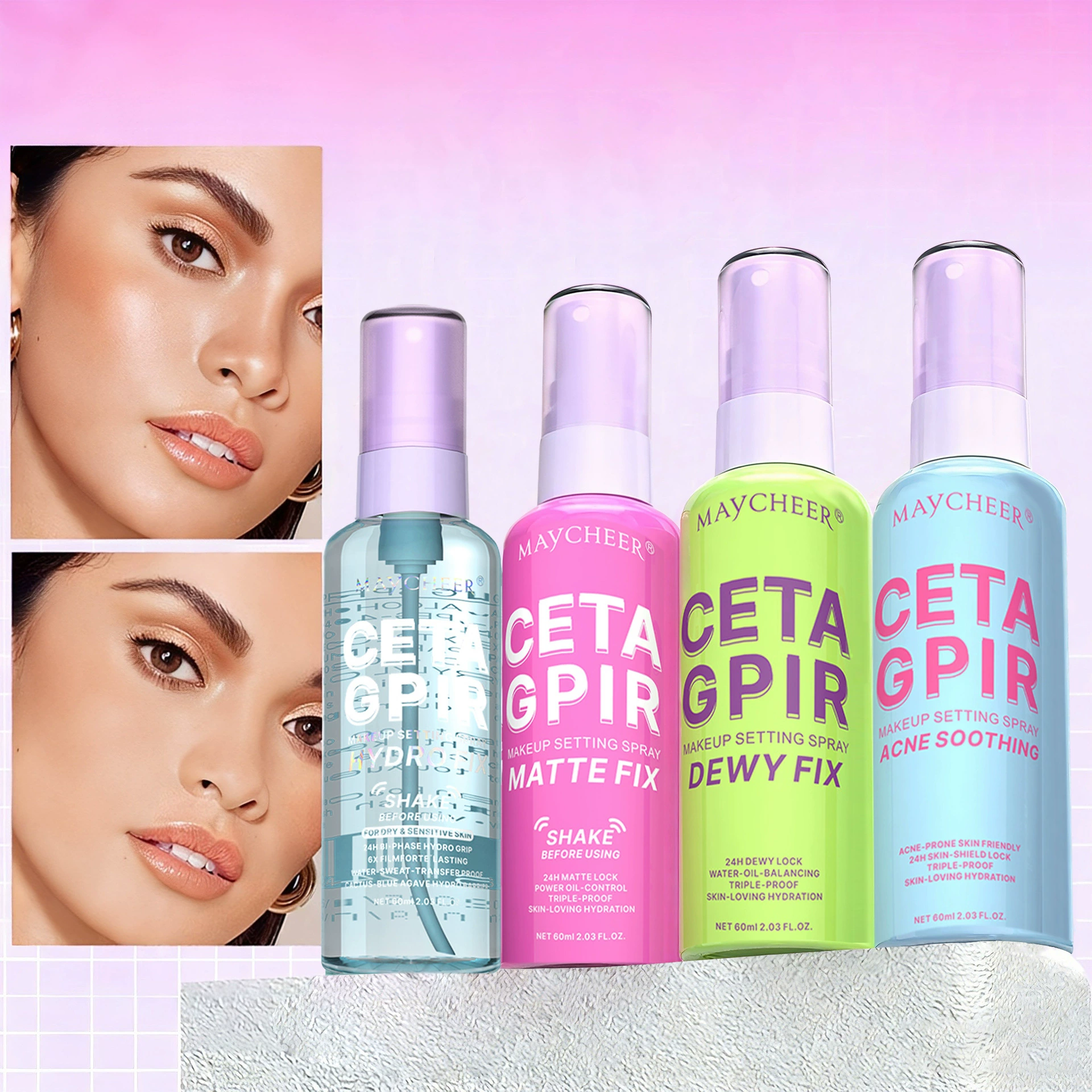 MAYCHEER Спрей для макияжа матовый матовый водяной контроль масла