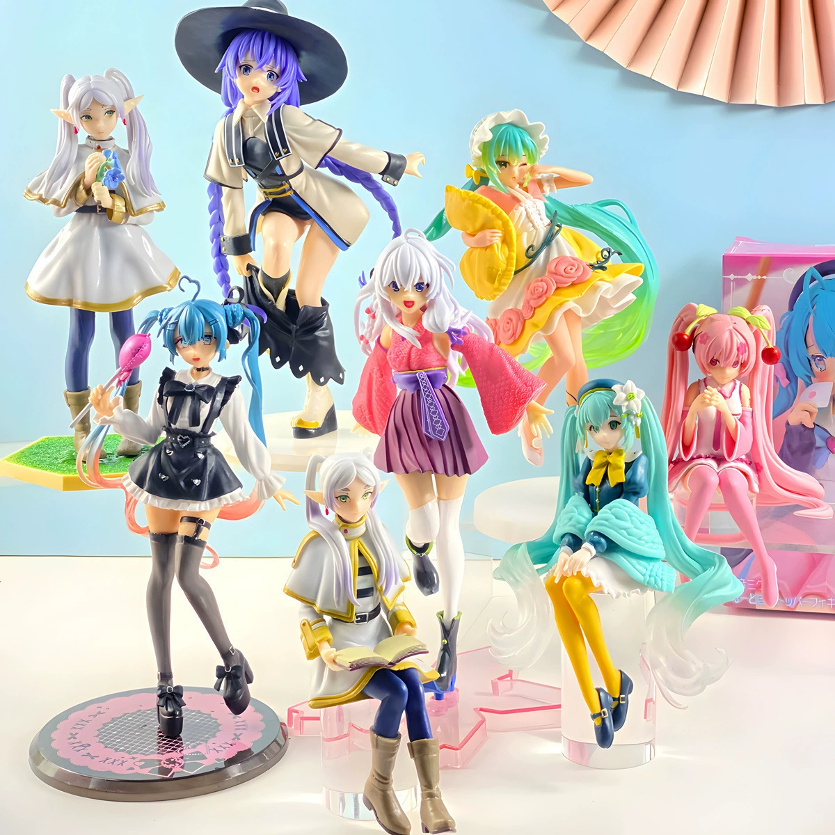 Красивая девушка ручной работы декоративные Hatsune Miku Future Fulian Hitaro Shi Yui Pattoor Luoqi Hei River 雫 Iraina