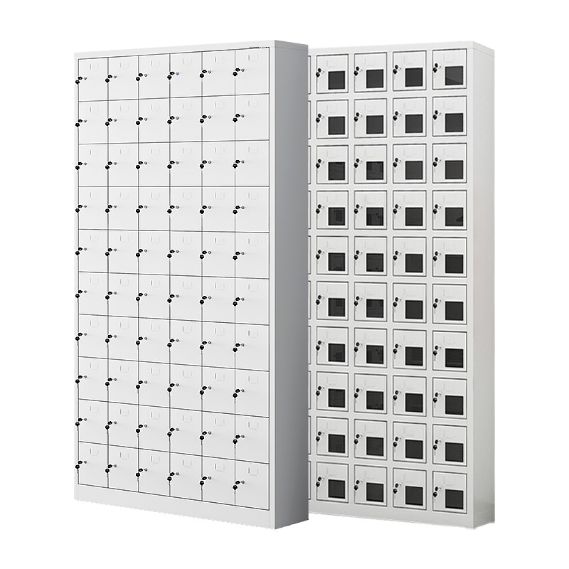 Gabinete de almacenamiento de teléfonos móviles Sala de examen de la escuela Gabinete de almacenamiento de teléfonos móviles dormitorio del personal con cerradura Gabinete de carga USB Gabinete de almacenamiento de teléfonos móviles