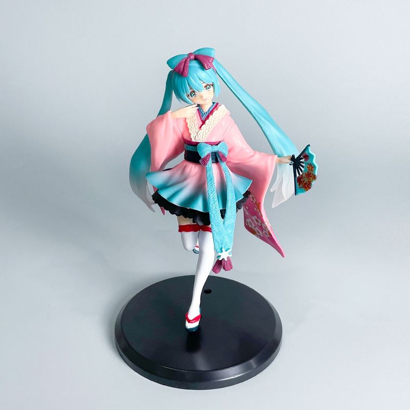 初音未来和服长发公主miku手办动漫美少女二次元模型摆件潮玩周边|undefined