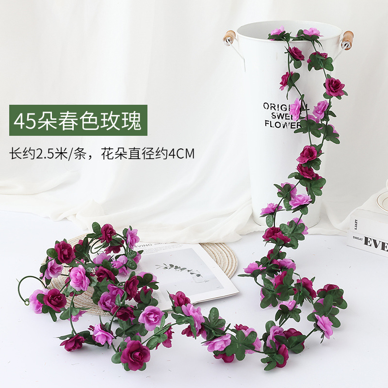 45 봄 장미 보라색