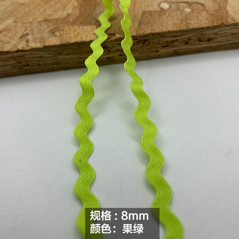 0,8 cm * verde fruta * 25m/rollo