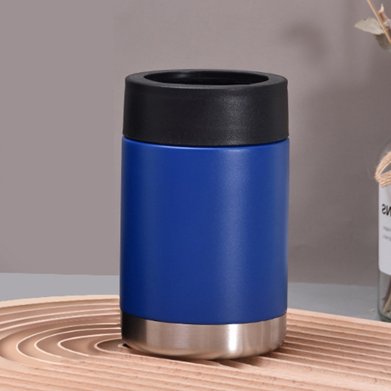 蓝色喷塑可乐罐