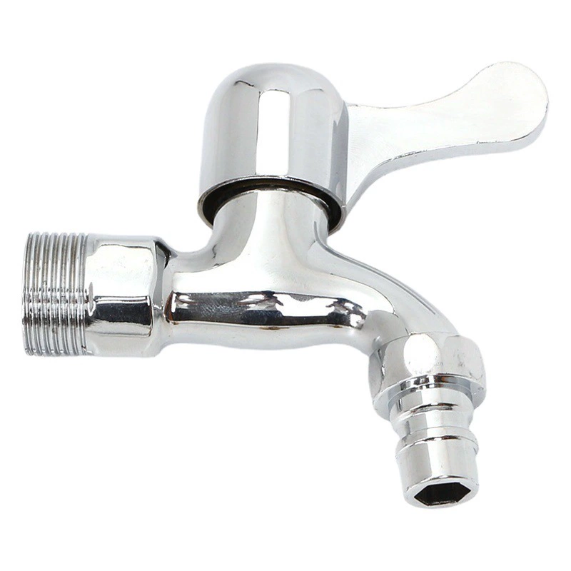 Смеситель для стиральной машины завод оптом Швабра бассейн балкон Насадка для воды 4 точки 6 точек цинковый сплав Медный сердечник быстро открывающийся кран