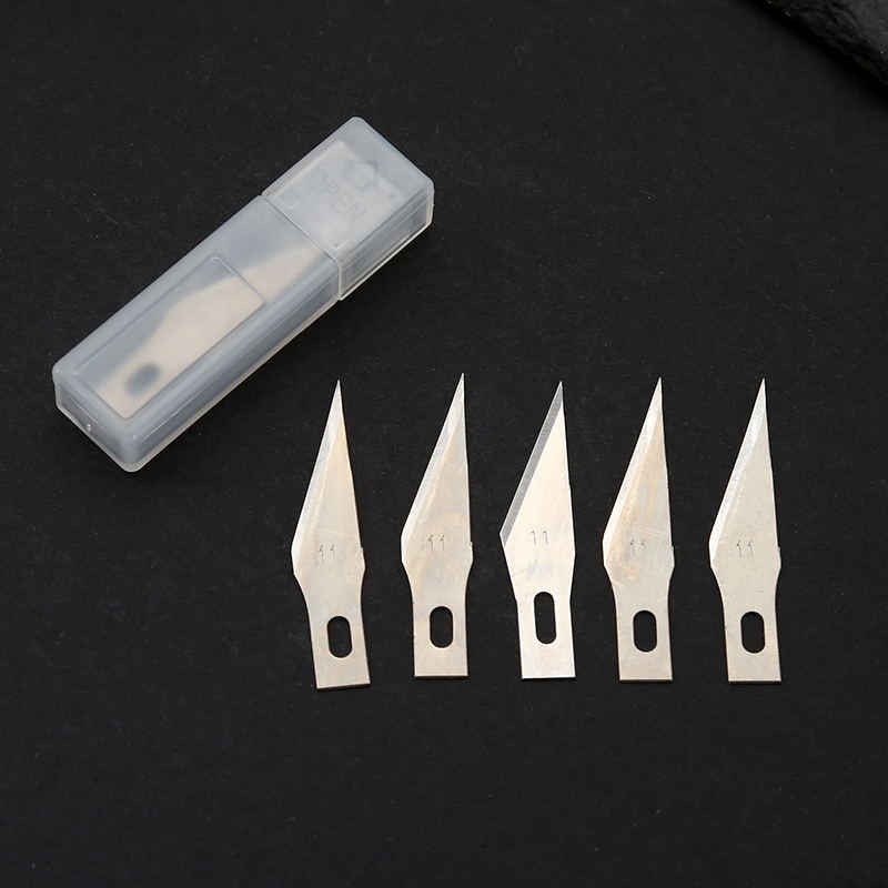 Juego de cuchillo de bolígrafo de grabado de corte de papel especial, cuchillo de aluminio, juego de herramientas de metal, cuchillo de corte manual pequeño para estudiantes