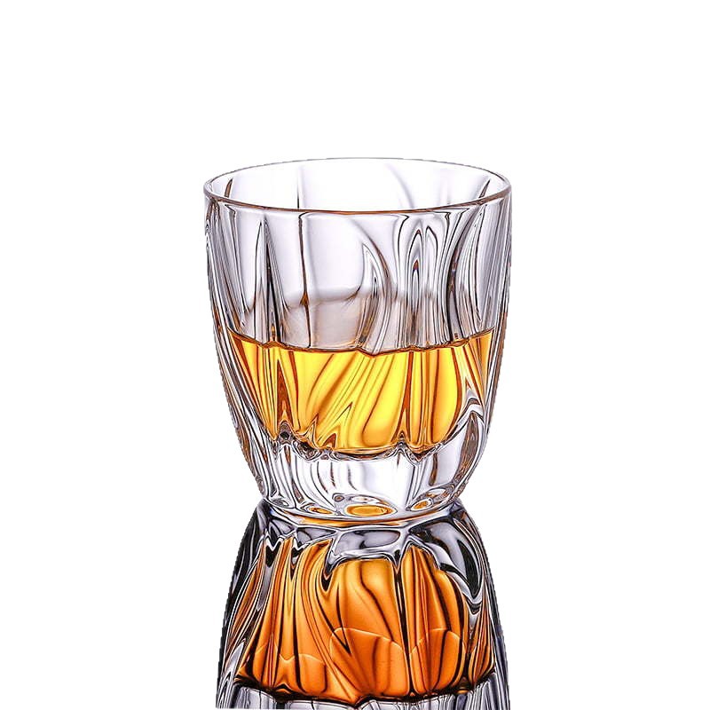 Taza de whisky de cristal de alta gama importada de la República Checa, botellas de vino de regalo de casa, vinos de vino extranjero, vinos de vino, caja de regalo