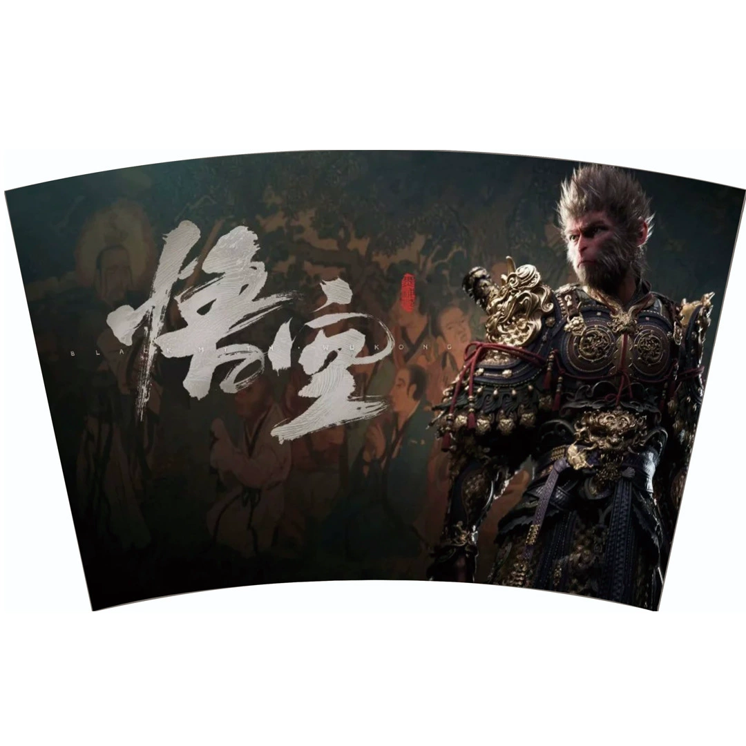 450ml Large -capacity outer capacity Inner steel double -layer insulation cup Black mythical Sun Wukong mobile game peripheral commemorative model