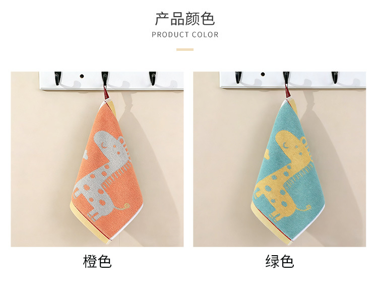 长颈鹿方巾_04