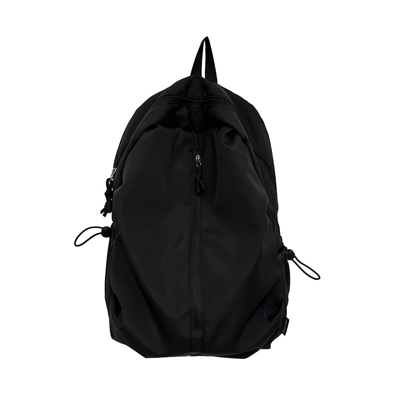 Mochila de viaje ligera al aire libre mochila de montaña de ocio simple de color sólido mochila de estudiantes de secundaria y secundaria gran capacidad