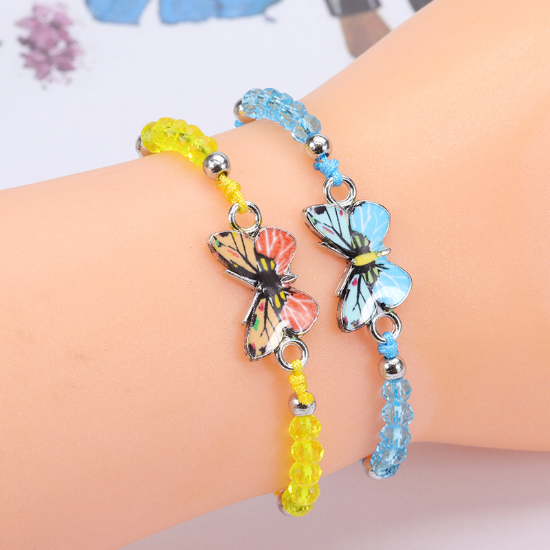 Fashion Butterfly Alloy Knitting Women's Bracelets 1 Piece display picture 3