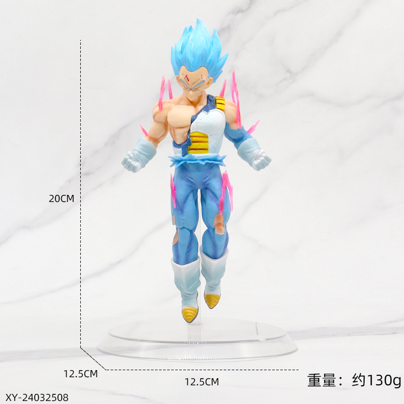 Juego de moda anime Dragon Ball Sun Wukong mano accesorios de modelos periféricos Wujita Veget Saiyan Gift