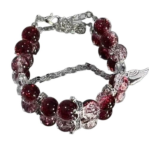 Novelty Beaded fringe bracelet for women, unique design, high-quality, personalized, avoids repetition, versatile, perfect for friends' bracelets, trendy.