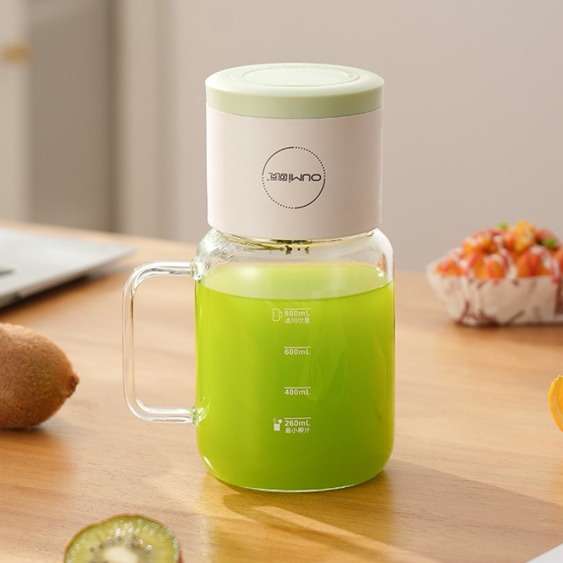 OUMi ジューサー、高ホウケイ酸ガラスの便利なジューシングカップ、ホームオフィスジューサーカップ|undefined