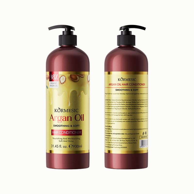 Juego de Champú y Acondicionador con Aceite de Argán Limpieza para el Cabello