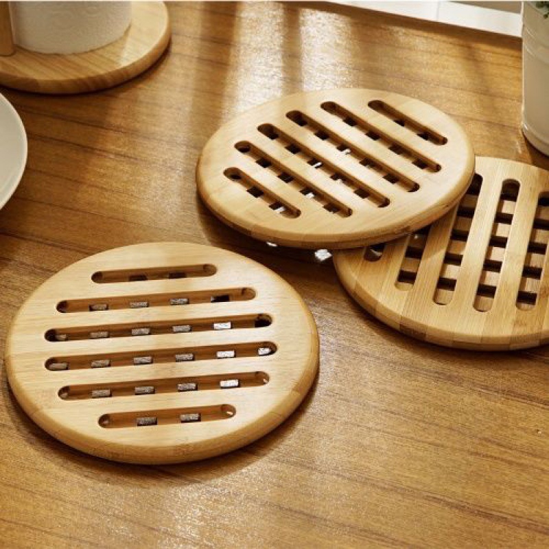 Table mat Anti scald Table mat Insulation pad Mat thickening Bamboo table non-slip Cushion household Ladders On behalf of