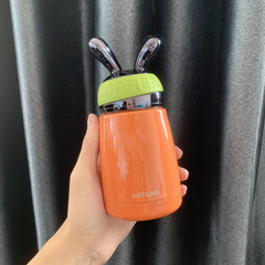 New Aixos 304 Stainless Steel Insulated Cup Cute Ins Origami Style Fresh and Minimalist Student Water Bottle