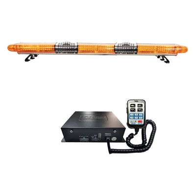 LED Roof Warning Light Long Strip Strobe Light 1.8m Car-mounted Strobe Light + Dual Horns + Siren 9400G2