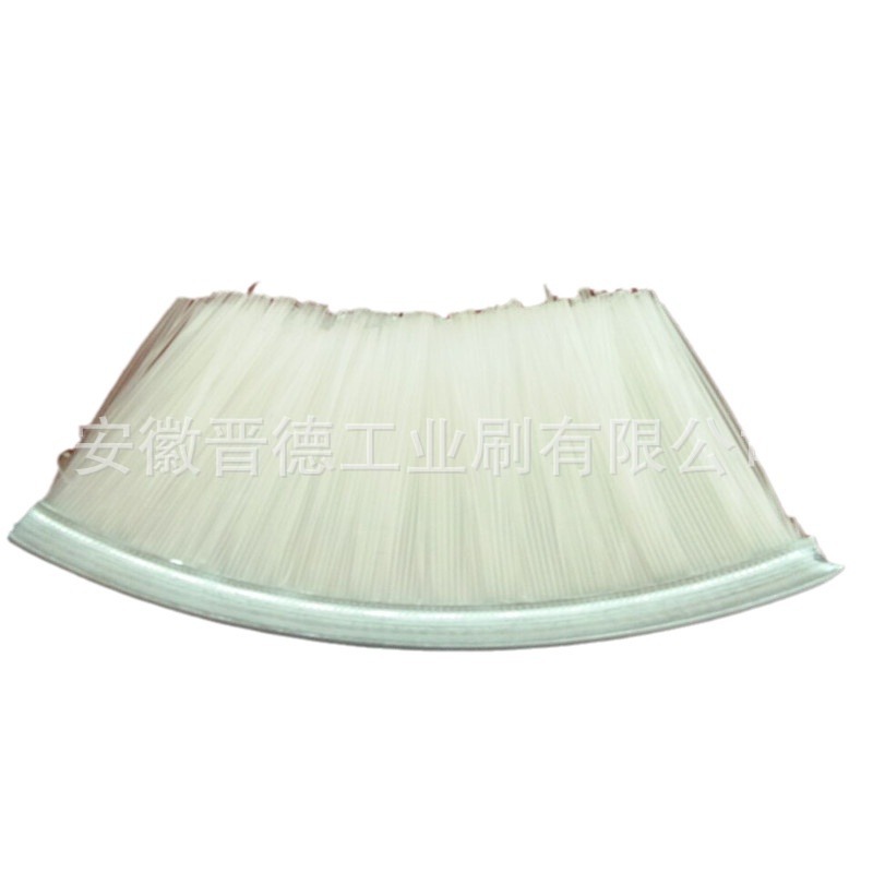 黑色PVC条刷3*3铝合金条刷砖机条刷工具刷机械密封除尘密封刷