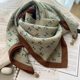New 65.65 Magnetic Buckle Scarf Women's Square Scarf Winter Lazy Pendant Ins Scarf Scarf Decorative Fashion All-match