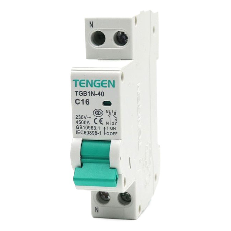Tianzheng eléctrico TGB1N aire interruptor DZ47 pequeño disyuntor 1P2P aire abierto 3P freno eléctrico 63A hogar 32A image 1