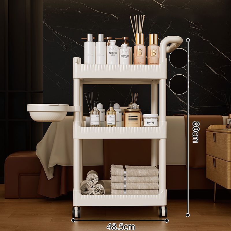 美容室小型トロリーツールカートモバイル多層トロリーカート収納ラック器具家庭用|undefined