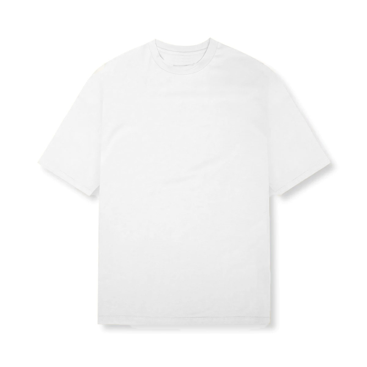210g Weight Cotton, Cotton Blend Fabric Type T-shirt Tops Type Round Neck Neckline Solid Color Pattern Men's Gender Sports Style Men's Solid Color T-shirt Men's Clothing 29