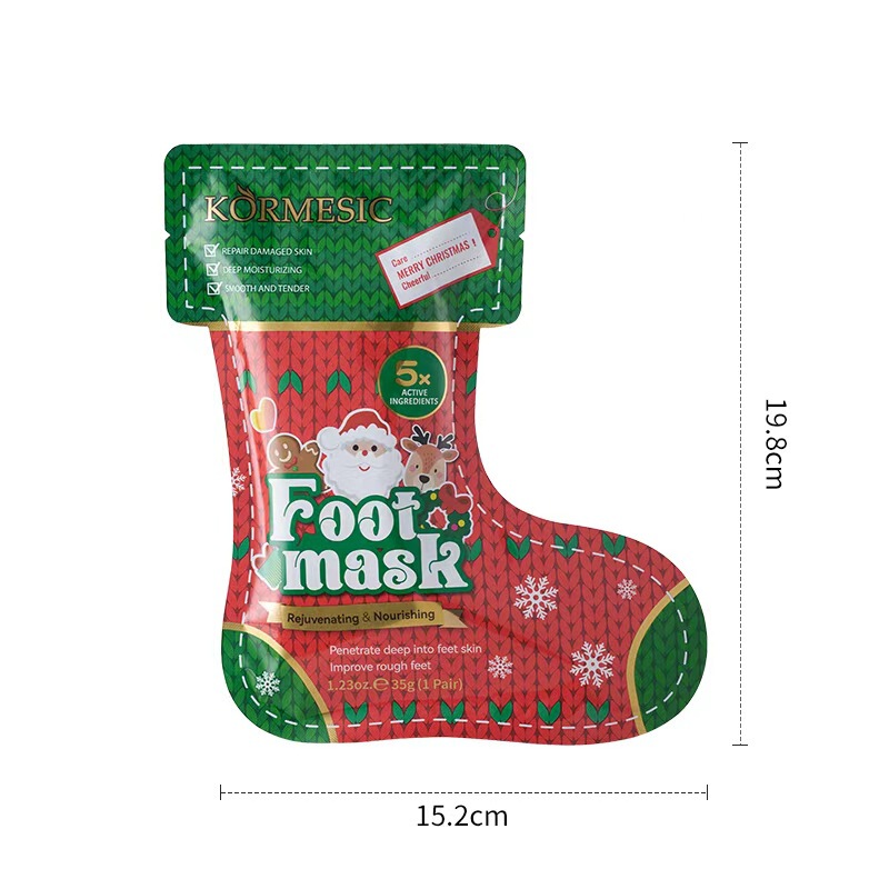 KORMESIC全英文圣诞手足膜hand mask手膜足膜跨境外贸厂家批发|undefined