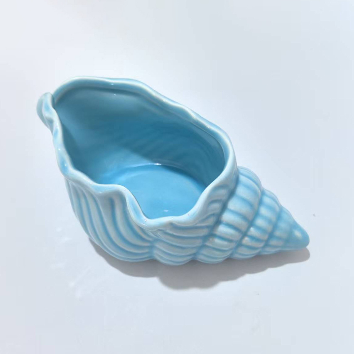 Joyería transfronteriza bandeja de joyería estrella de mar caracoles de cerámica joyería para niñas muestra bandeja para el hogar