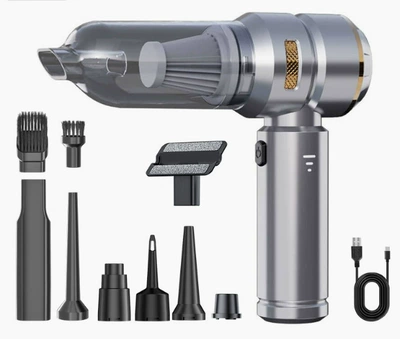 Tozsoranlar: Mini Wireless Portable Handheld Vacuum - chinese-color-box-packaging-high-suction-silver-gold