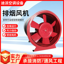 定制消防排烟风机HTF地下车库通风机耐高温单双速消防排烟风机