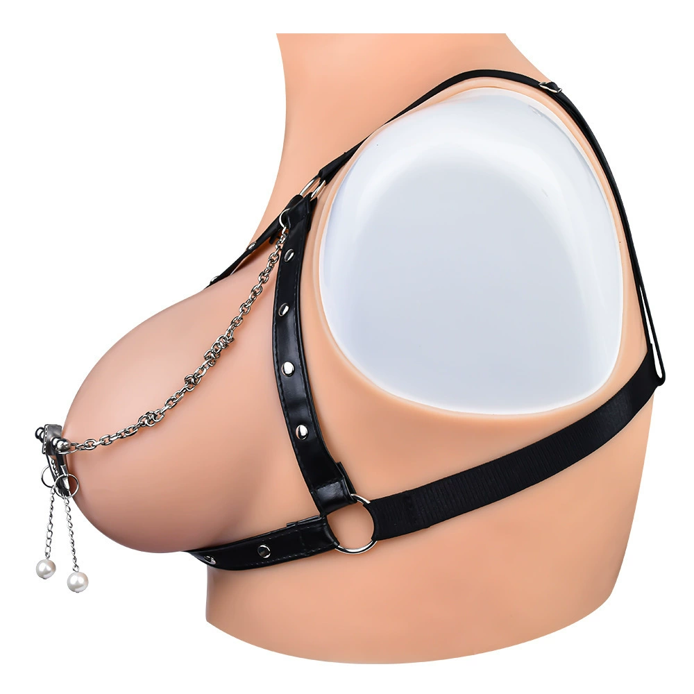 QKKQ-8026 Gear Black Covery пирсинг молочная цепь массаж груди отсутствуют игрушки груди SM наказание оборудование