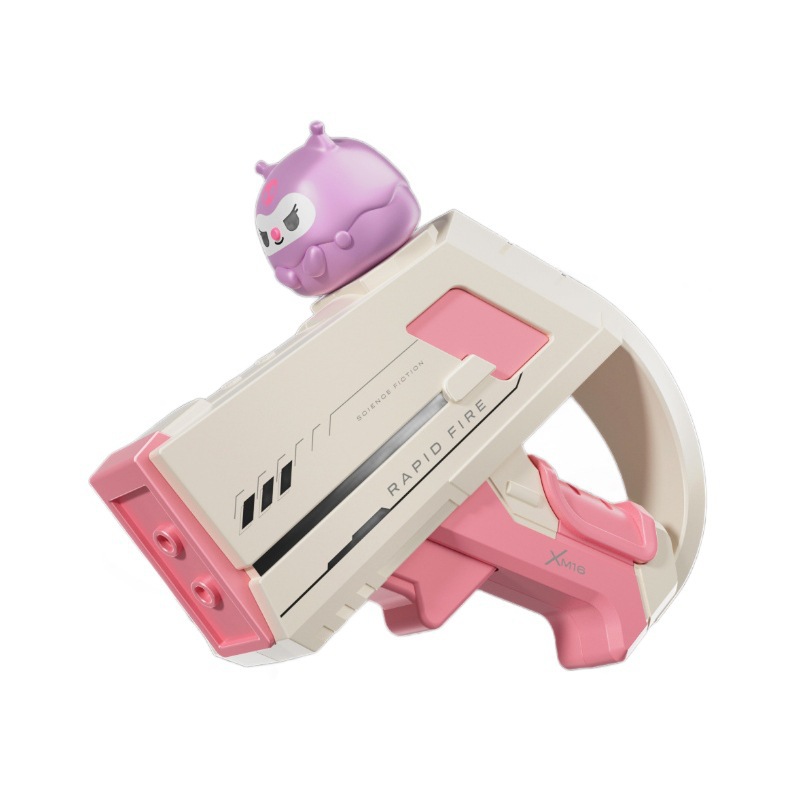 Pistola de agua transfronteriza juguete para niños muñeca de dibujos animados conejo gato perro pellizco muñeca pellizco pistola de agua playa al aire libre juego en el agua