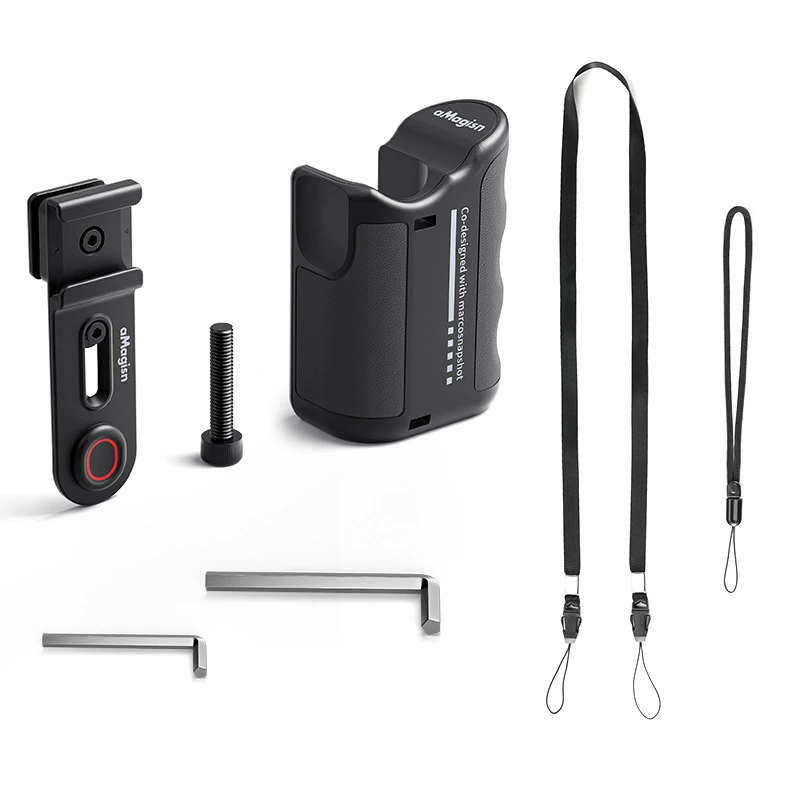 aMagisn阿迈 Insta360AcePro2 Street Clipper Handle DJIAction Спорт GoPro