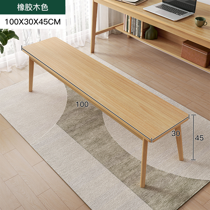 Salón de estar escritorio largo piernas de madera sólida para la sala de estar gran mesa mesa de trabajo mesa de computadora doméstica mesa de oficina mesa de estudio