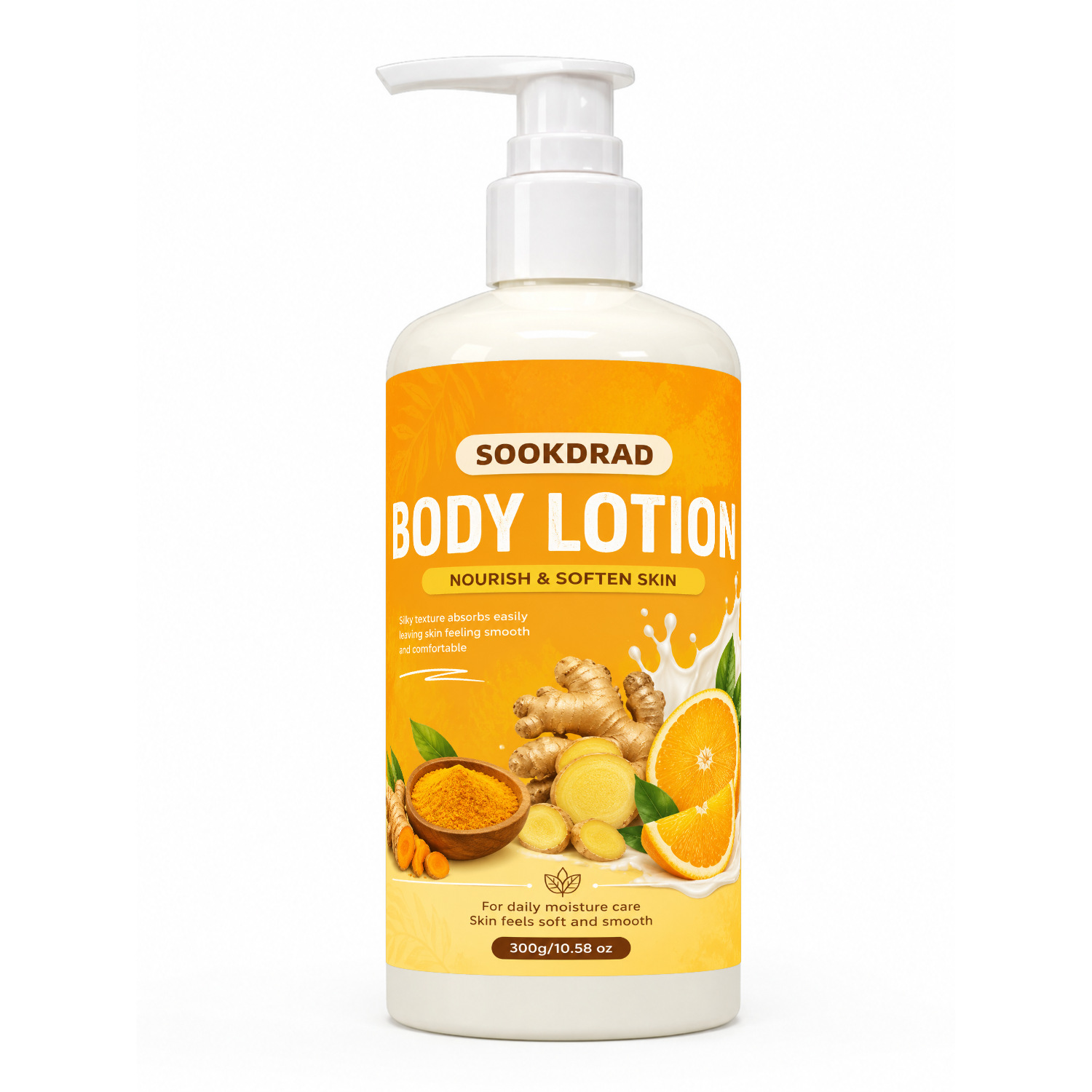 Loción Corporal Nutritiva con Vitamina C y E Hidratante y Suavizante para Cuidado Corporal