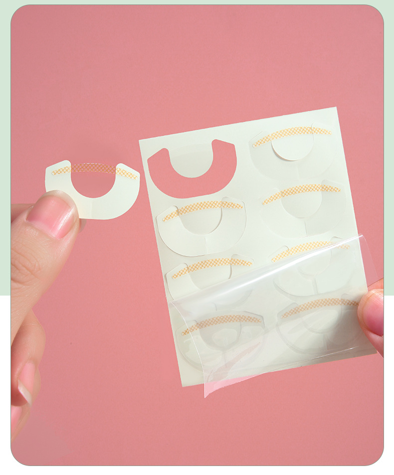 LMLTOP New Auxiliary Sheet Beauty Eye Patch 80, Natural Invisible and seamless net pattern Double Eyelid Patch SY658 undefined