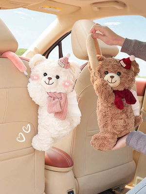 Car tissue box/set – cute cartoon tissue holder