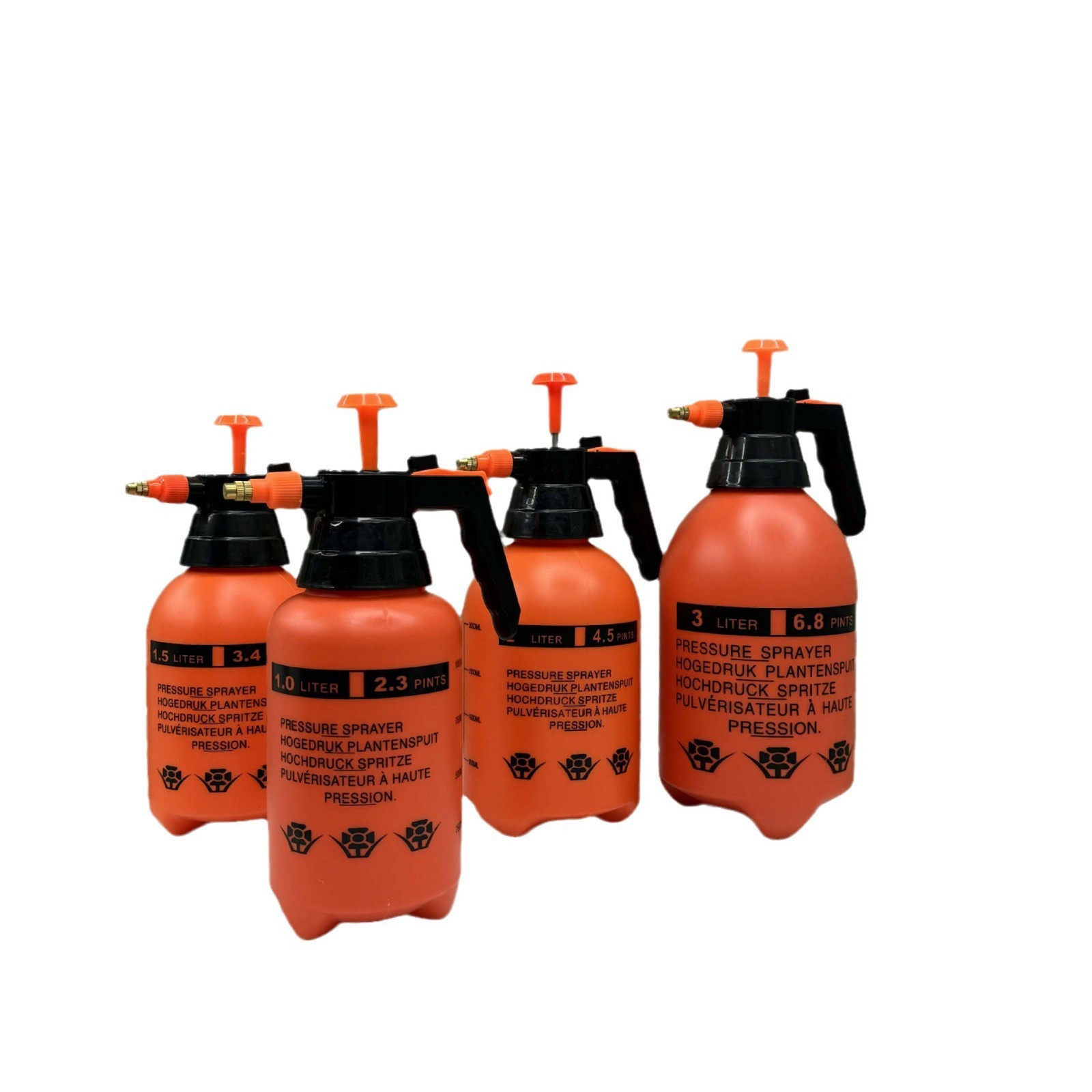 Botella de pulverización neumática para jardinería de riego de flores doméstica desinfección especial pulverizador pequeño riego de plástico hervidor de agua