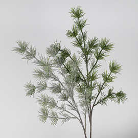 仿真白皮松永生装饰松树枝马尾松绿植华山松松针场景布置摄影道具