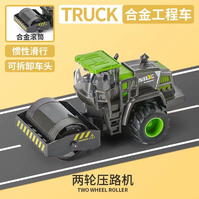 Camión volquete grande, decoración de pasteles, excavadora, camión de ingeniería, grúa torre, postre de cumpleaños para niños, accesorios de mesa