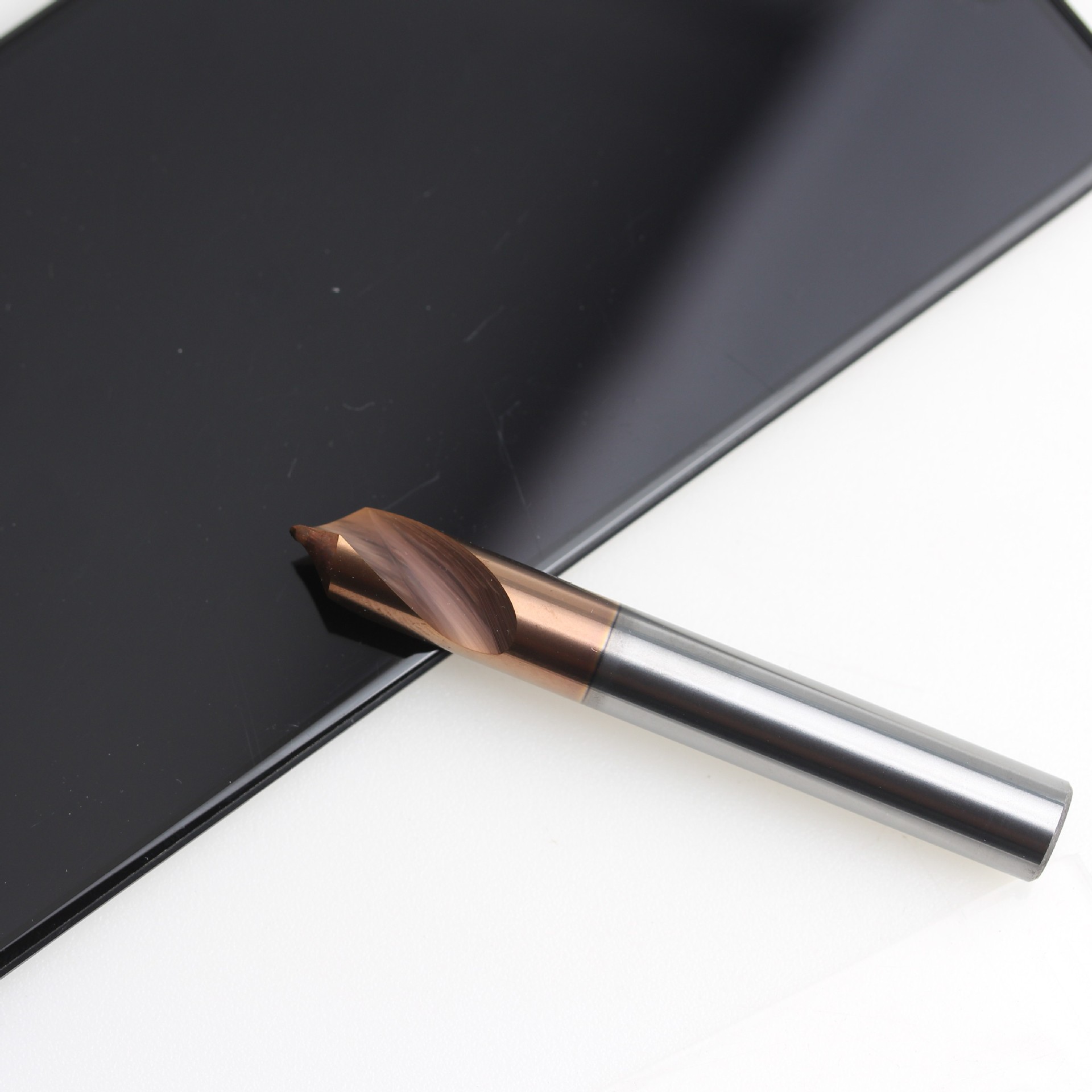 55度2刃钢用定心钻 12*75L*2T中心定点钻头倒角铣刀钢用硬质批发