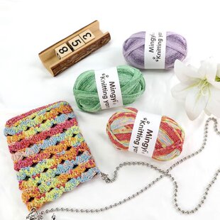 ��Ⱦ�T�f���ǿ��W���ֹ��h�diy2.5mmë�����������޼����Ͼ�yarn