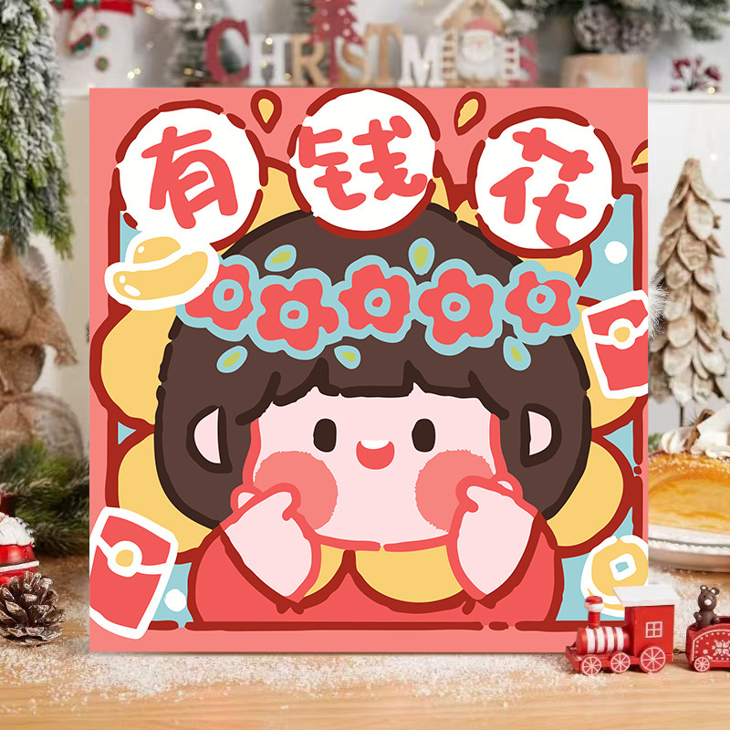 宮崎駿デジタル油絵DIY手描きぬりえ夏目友人帳ポニョ二次元アクリル画インスタ風|undefined