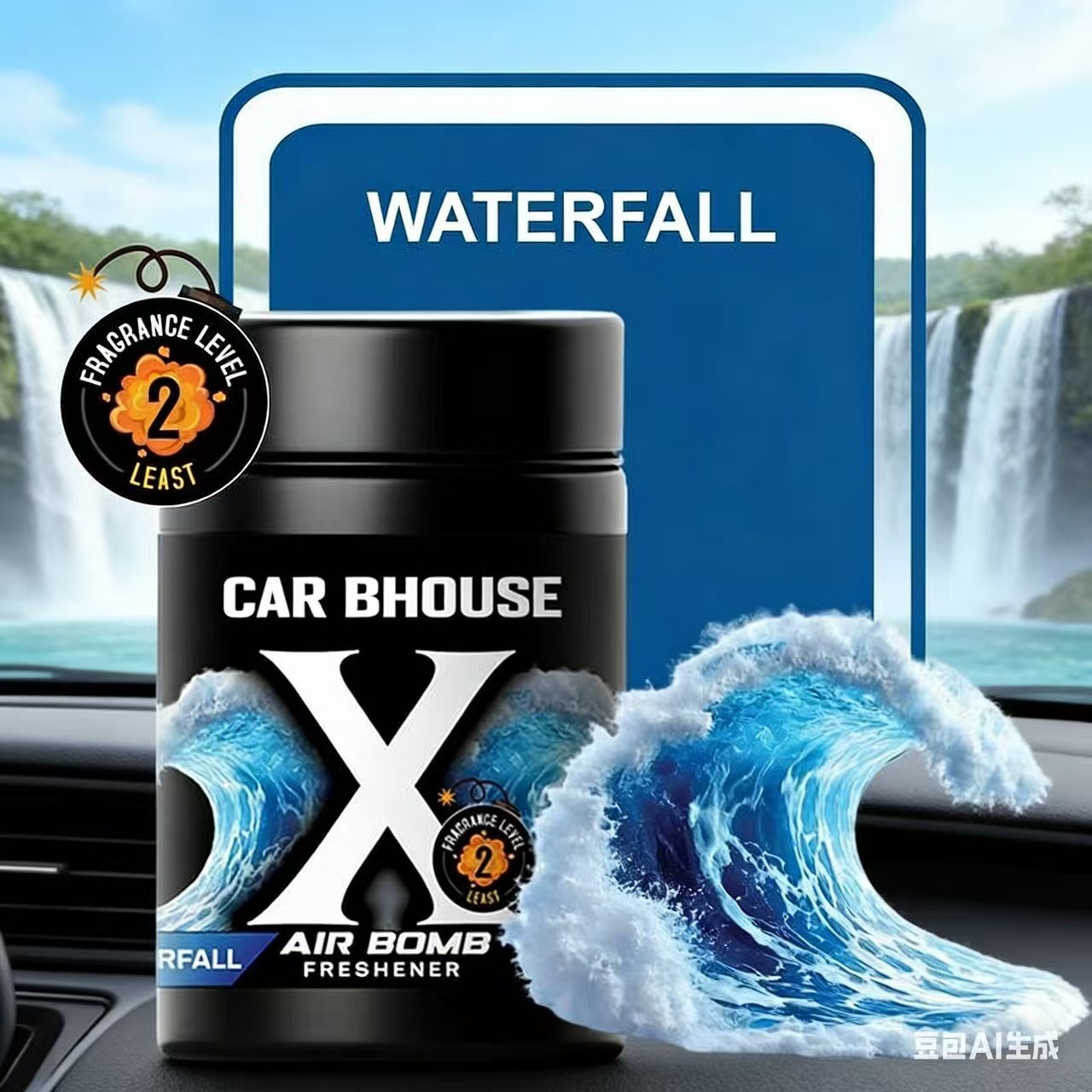 Foreign Trade Version English Version X Aromatherapy Solid Essential Oil Car Fragrance Balm Air Freshener Car Fragrance Balm Deodorizer
