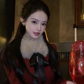 超好看可系带环保毛毛围脖冬季新款毛领子围巾百搭保暖厚款小领巾