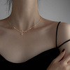 Necklace, high quality advanced chain for key bag , 2022 collection, does not fade, light luxury style