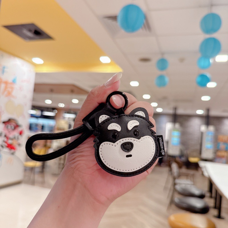 가죽 강아지-허스키