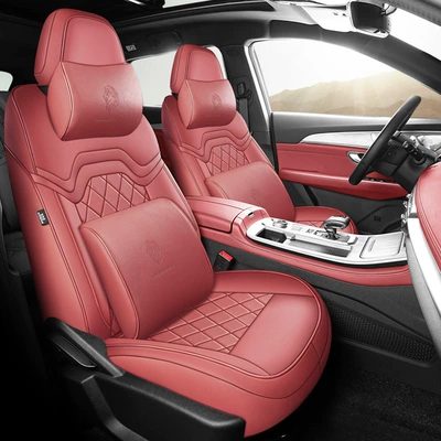 Jetour X70Plus Special Car Seat: Modelə uyğun (Original) oturacaq örtükləri - martha-red-five-seater-full-surround-memory-edition-specifically-for-jietu-x70-plus-please-specify-year-and-configuration-in-order-notes